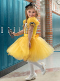 90s Beverly Hills Preppy Tutu Dress