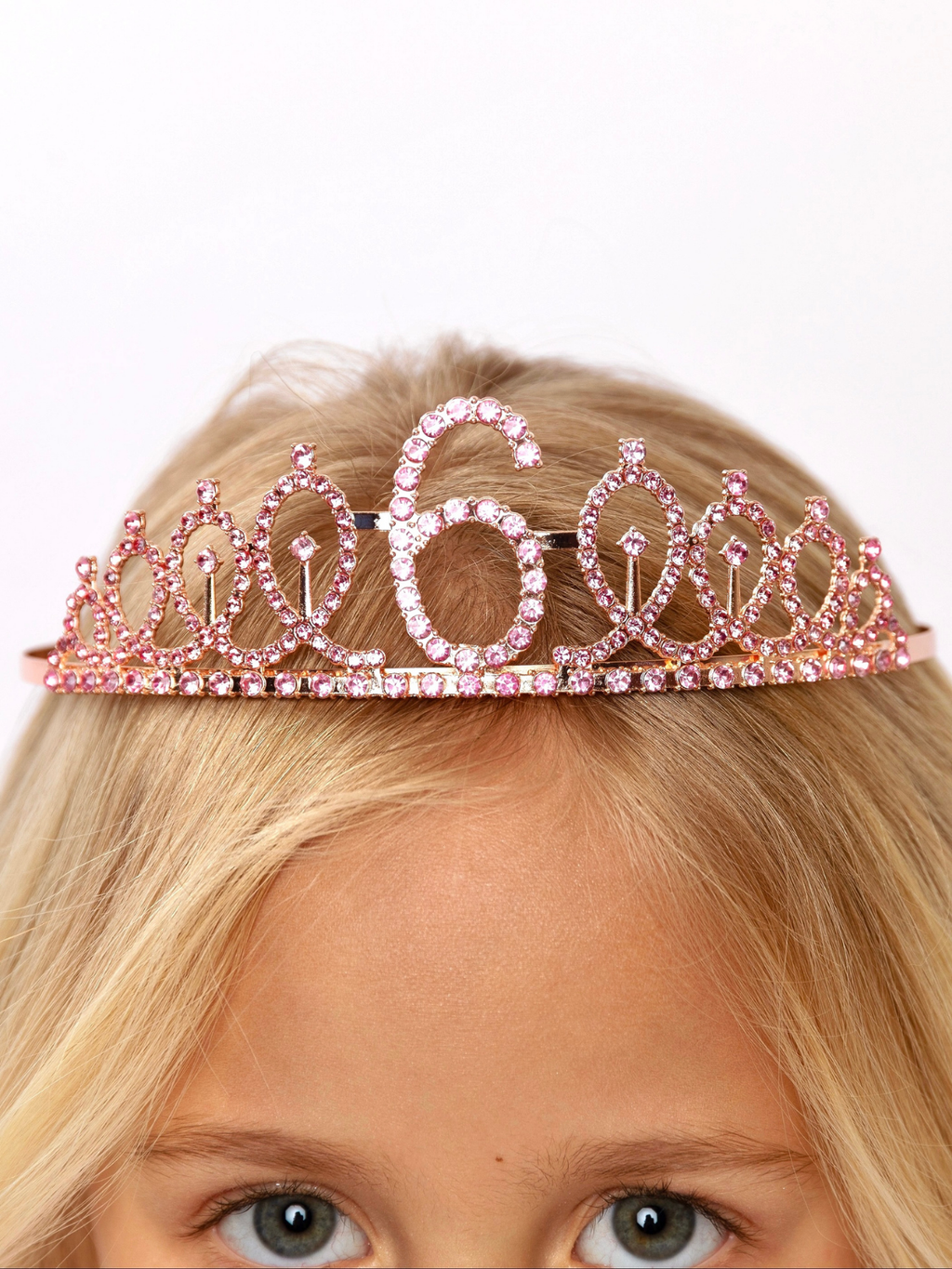 6th Birthday Princess Tiara & Sash Set